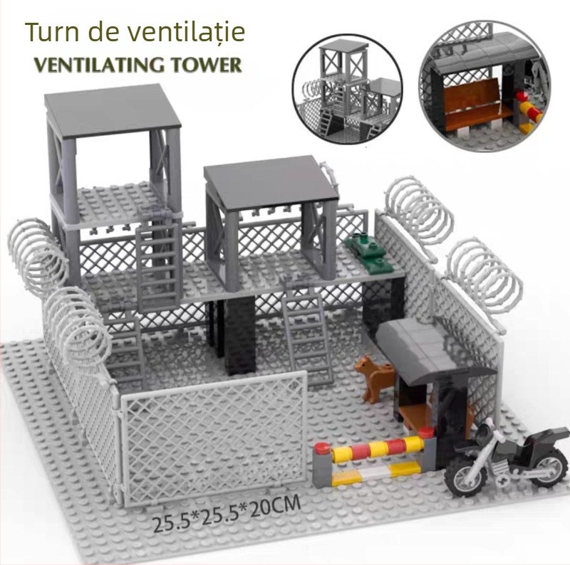Set de blocuri militare cu mini-figuri ale trupelor speciale, ABS plastic, 50-100 bucăți, DIY