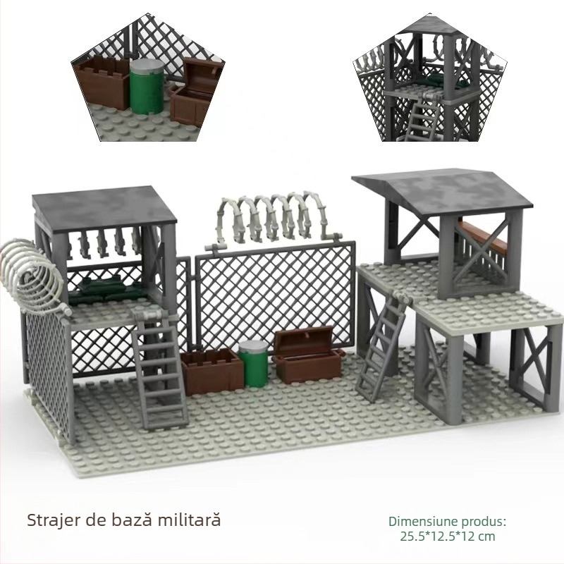 Set de blocuri militare cu mini-figuri ale trupelor speciale, ABS plastic, 50-100 bucăți, DIY