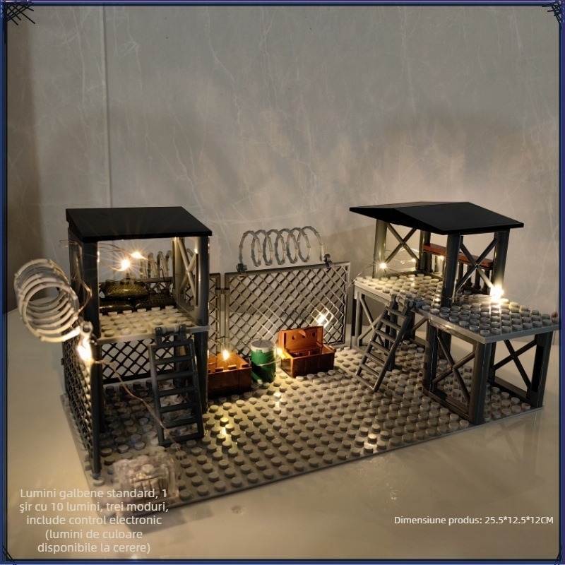 Set de blocuri militare cu mini-figuri ale trupelor speciale, ABS plastic, 50-100 bucăți, DIY