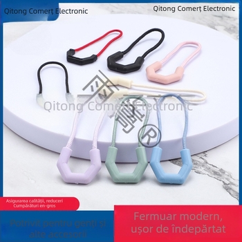 Mâner pentru fermoar din nylon, cu șnur detașabil – Accesorii injectate prin injecție pentru haine, jachete, corturi și ghiozdane
