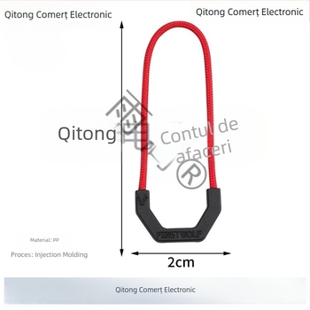 Mâner pentru fermoar din nylon, cu șnur detașabil – Accesorii injectate prin injecție pentru haine, jachete, corturi și ghiozdane