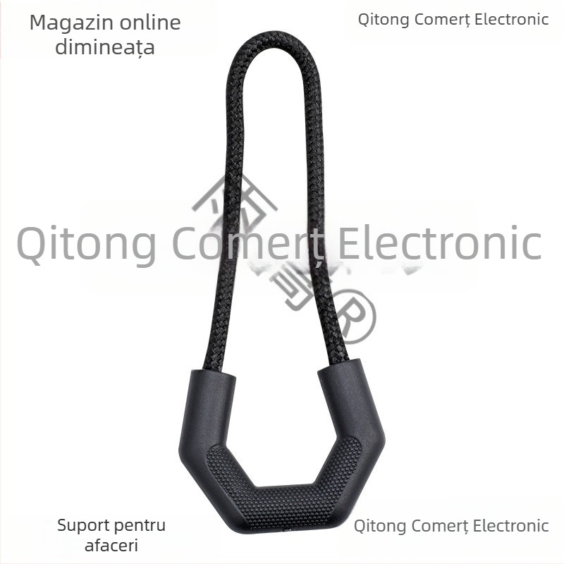 Mâner pentru fermoar din nylon, cu șnur detașabil – Accesorii injectate prin injecție pentru haine, jachete, corturi și ghiozdane
