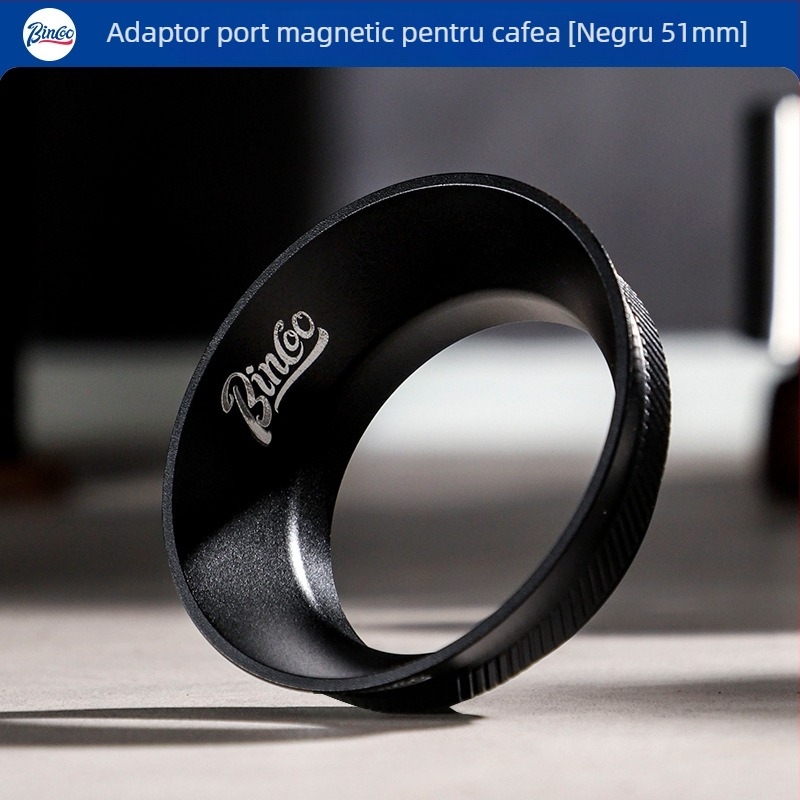Bincoo Inel Magnetic pentru Praful de la Aparatul de Cafea — Inel de Colectare a Prafului, Aliaj de Aluminiu, Model GYKF2048, Stil Modern Simplu, Potrivit pentru Casă și Cafenea