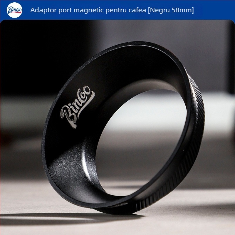 Bincoo Inel Magnetic pentru Praful de la Aparatul de Cafea — Inel de Colectare a Prafului, Aliaj de Aluminiu, Model GYKF2048, Stil Modern Simplu, Potrivit pentru Casă și Cafenea