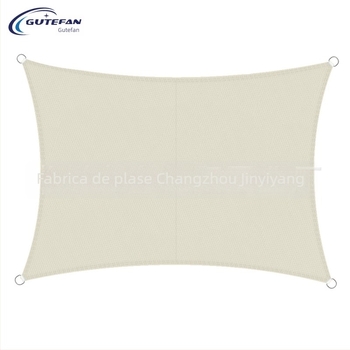 Țesătură de umbrire triunghiulară, poliester 160GSM, index de rezistență la apă 300, strat PU, fără montaj