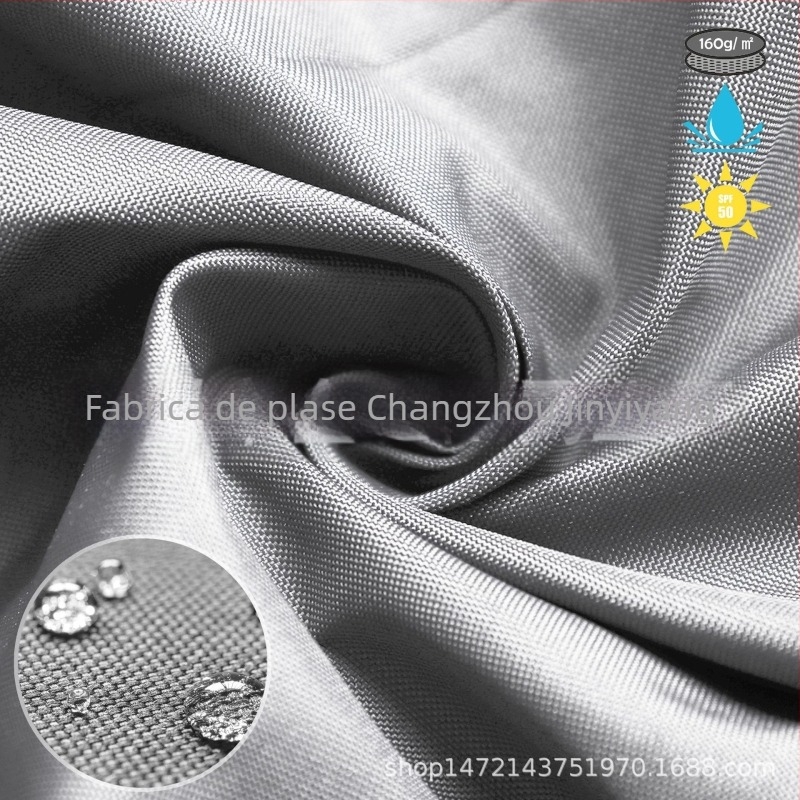 Țesătură de umbrire triunghiulară, poliester 160GSM, index de rezistență la apă 300, strat PU, fără montaj