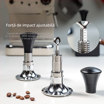 Accesoriu pentru tampare espresso pentru uz casnic, oțel inoxidabil 304, stil simplu, model DXP752721696540, ambalaj pungă cu bule