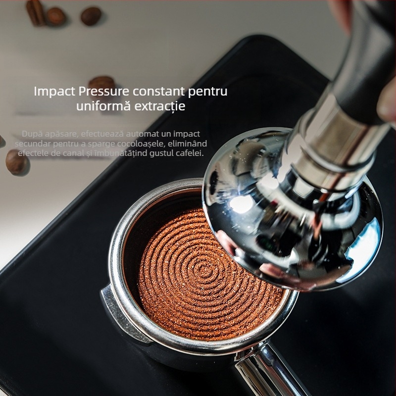 Accesoriu pentru tampare espresso pentru uz casnic, oțel inoxidabil 304, stil simplu, model DXP752721696540, ambalaj pungă cu bule