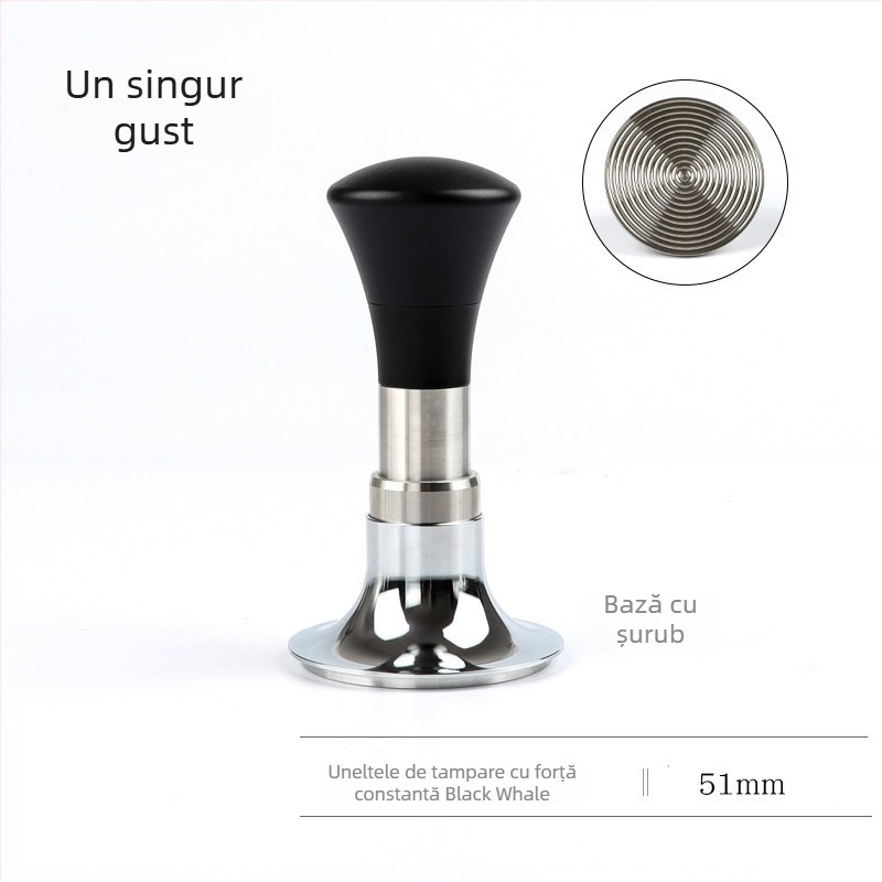 Accesoriu pentru tampare espresso pentru uz casnic, oțel inoxidabil 304, stil simplu, model DXP752721696540, ambalaj pungă cu bule