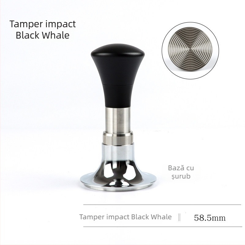 Accesoriu pentru tampare espresso pentru uz casnic, oțel inoxidabil 304, stil simplu, model DXP752721696540, ambalaj pungă cu bule