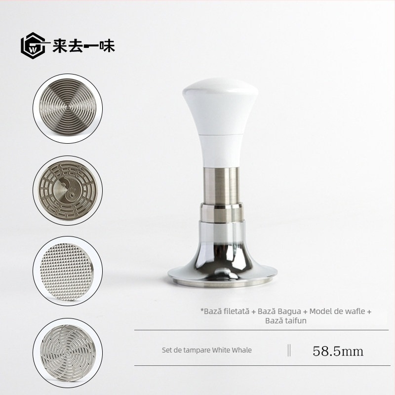 Accesoriu pentru tampare espresso pentru uz casnic, oțel inoxidabil 304, stil simplu, model DXP752721696540, ambalaj pungă cu bule