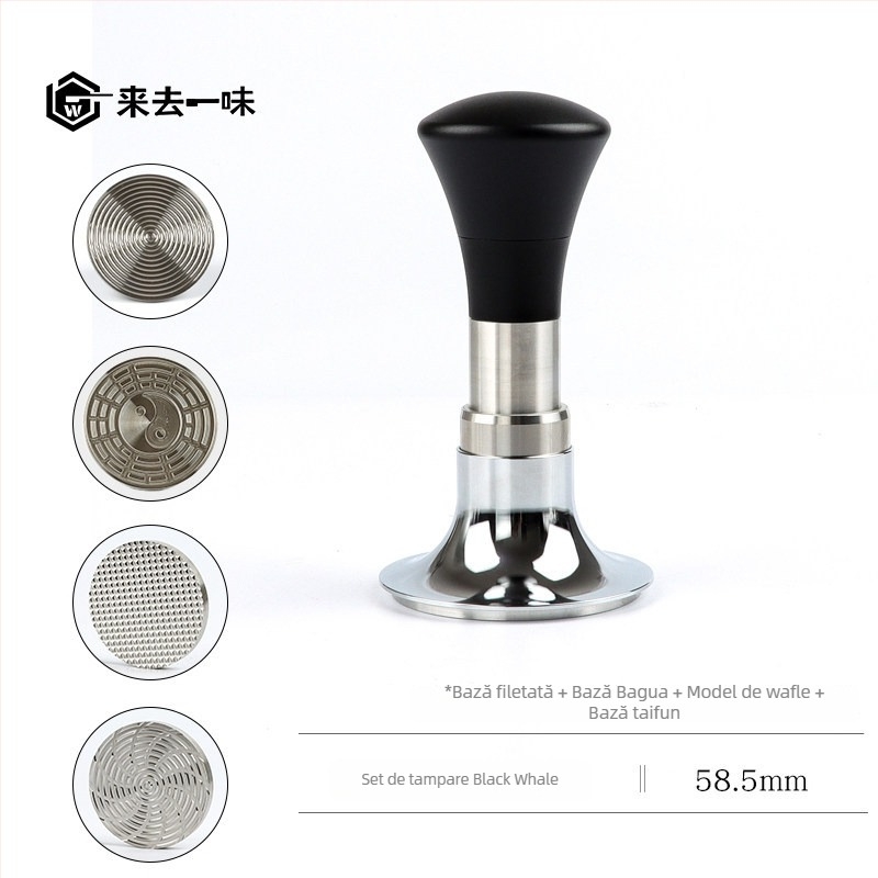 Accesoriu pentru tampare espresso pentru uz casnic, oțel inoxidabil 304, stil simplu, model DXP752721696540, ambalaj pungă cu bule