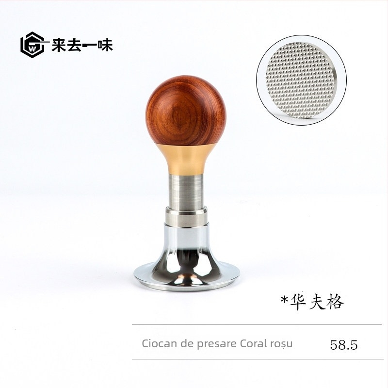 Accesoriu pentru tampare espresso pentru uz casnic, oțel inoxidabil 304, stil simplu, model DXP752721696540, ambalaj pungă cu bule