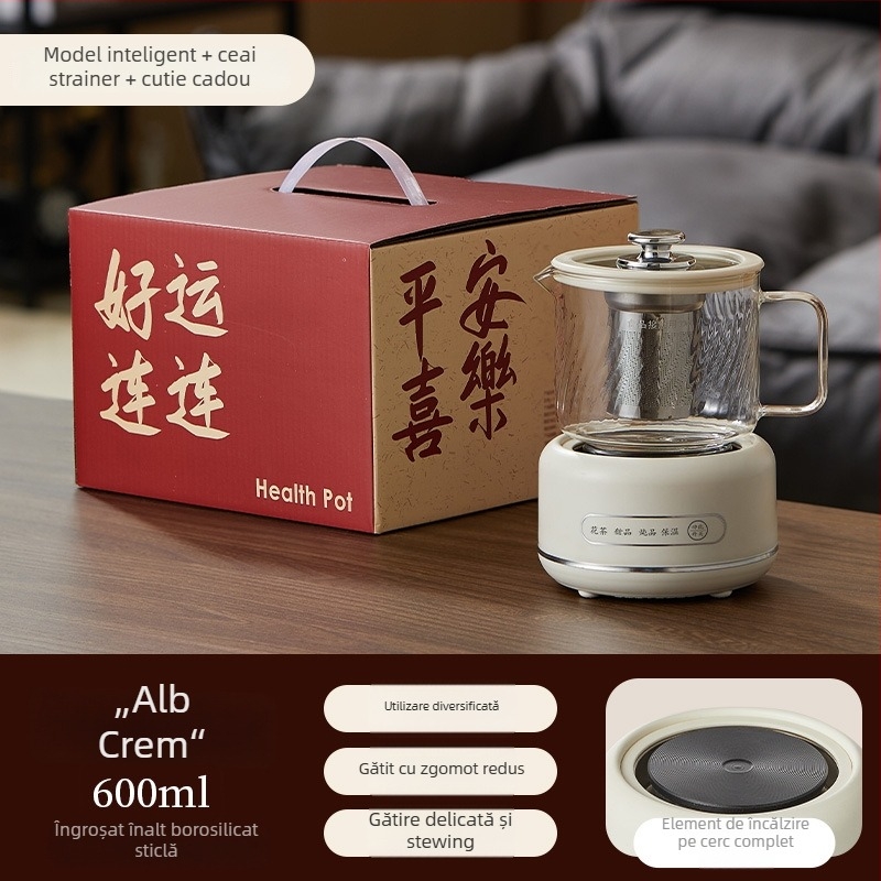 Cana electrică de încălzire cu bază – capacitate 0.6–0.7 L, sub 1000 W, 220 V