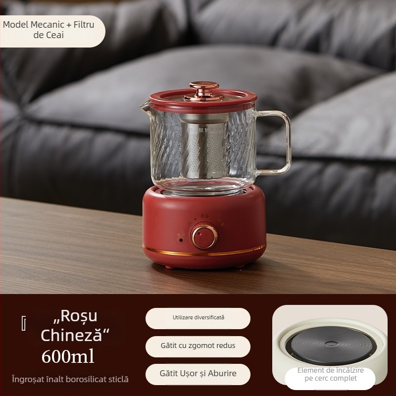 Cana electrică de încălzire cu bază – capacitate 0.6–0.7 L, sub 1000 W, 220 V