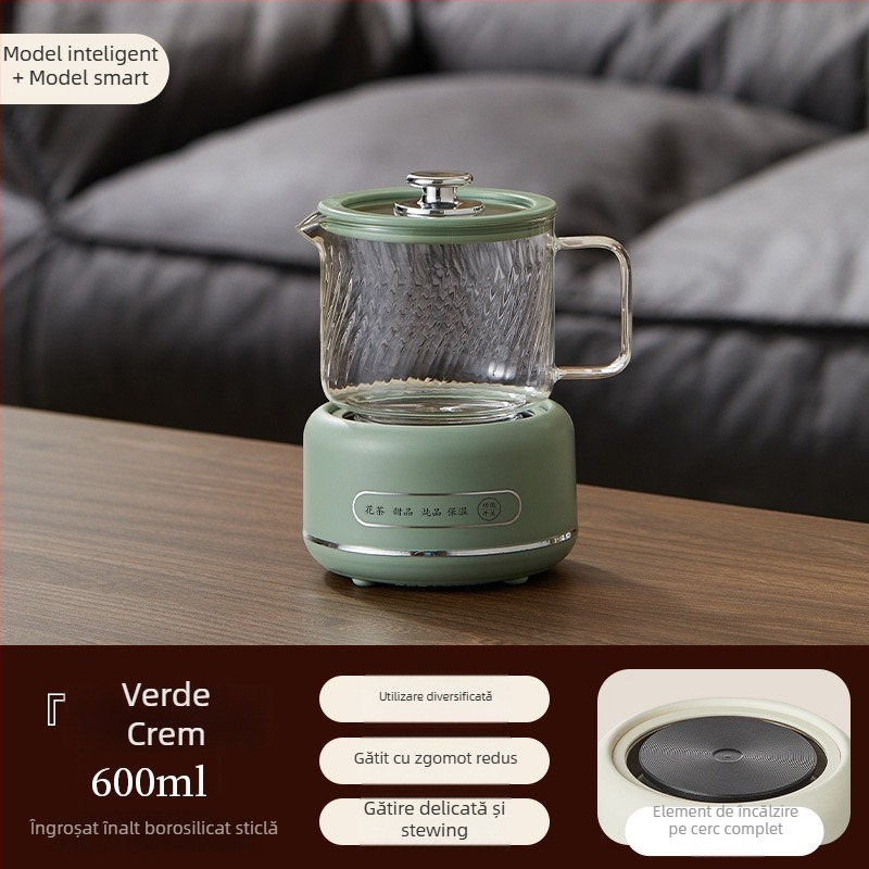 Cana electrică de încălzire cu bază – capacitate 0.6–0.7 L, sub 1000 W, 220 V