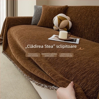 Husă pentru canapea pentru trei locuri, poliester, Nantong Nitros, stil minimalist, husă de praf