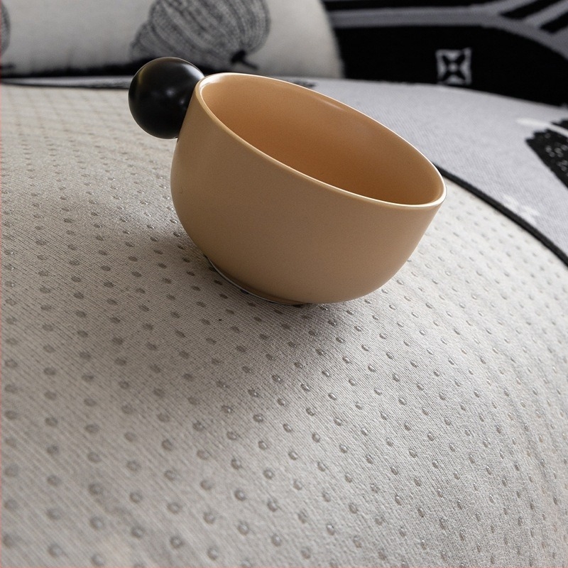 Pernă pentru canapea, potrivire universală, material chenille, model floral, suprafață antiderapantă, stil pernă plată