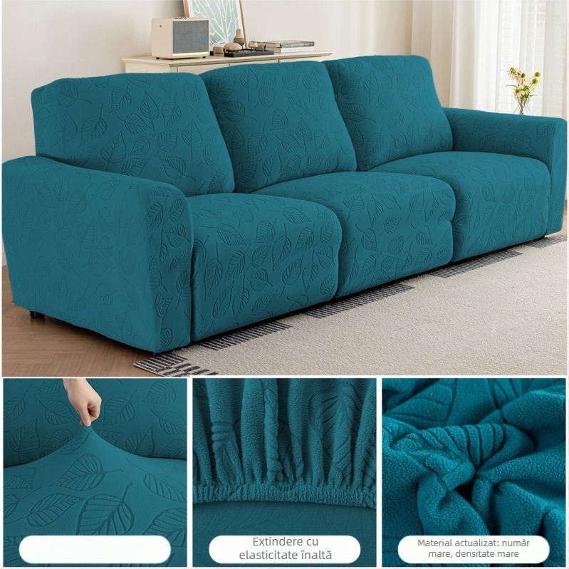 Husa pentru canapea Bright piano, poliester, pentru canapele combinate, model solid, stil simplu modern