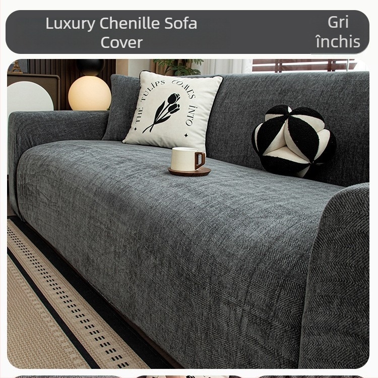 Acoperire canapea pentru trei locuri — stil minimalist (Material: Poliester; Brand: Nitros; Canapea aplicabilă: trei locuri; Stil: minimalist)