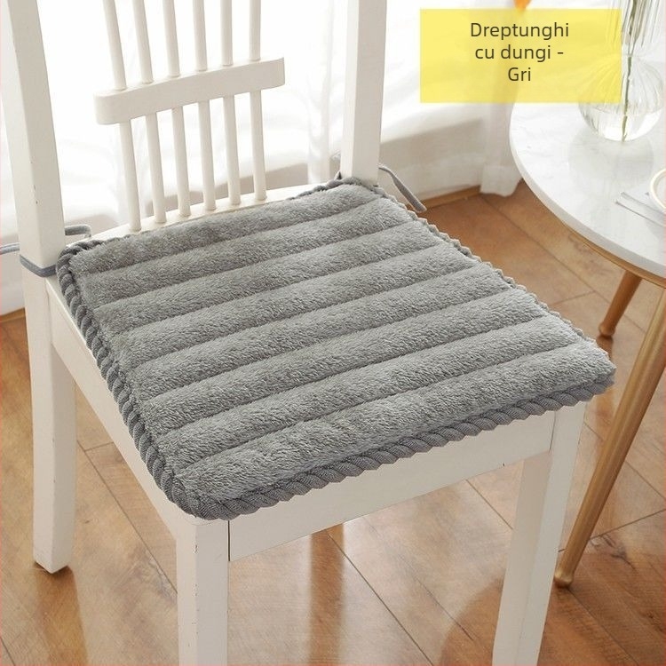 Perne de șezut pentru birou din lână — pentru toate sezoanele, model digital, stil minimalist, tip țesătură pentru pernă