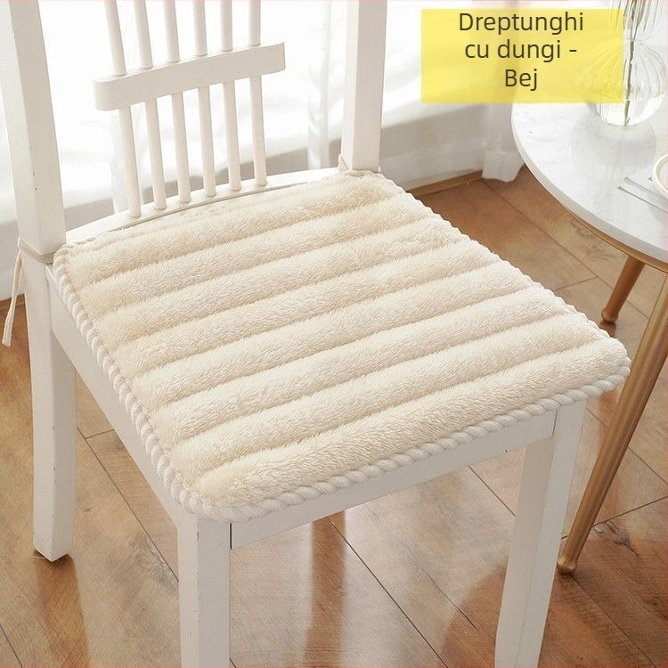 Perne de șezut pentru birou din lână — pentru toate sezoanele, model digital, stil minimalist, tip țesătură pentru pernă