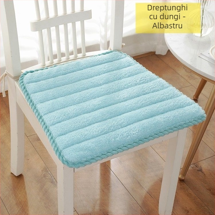 Perne de șezut pentru birou din lână — pentru toate sezoanele, model digital, stil minimalist, tip țesătură pentru pernă