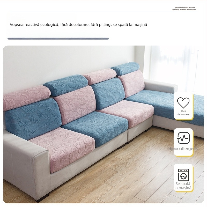 Husă pentru pernele de canapea — material țesut; potrivită pentru canapele modulare; stil simplu; conținutul principal de țesătură 95% (Material: Țesătură; Potrivită pentru canapele modulare; Stil: Simplu; Conținutul principal de țesătură: 95%)