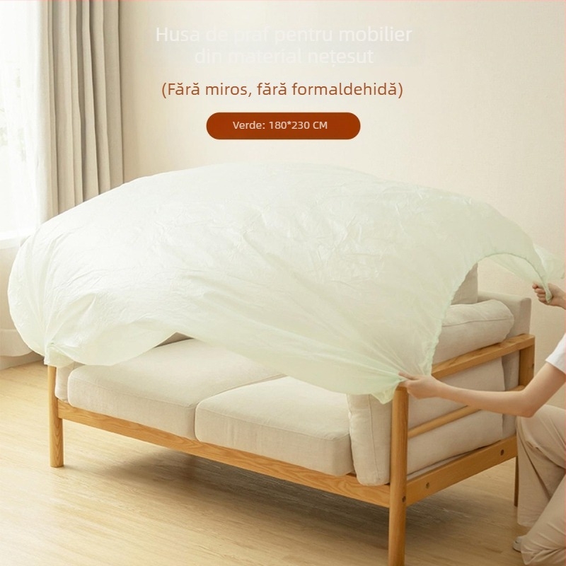 Husă de praf pentru mobilier și pat – material nețesut, respirabil, acoperire completă, folie de protecție de unică folosință, procesare personalizată, stil japonez