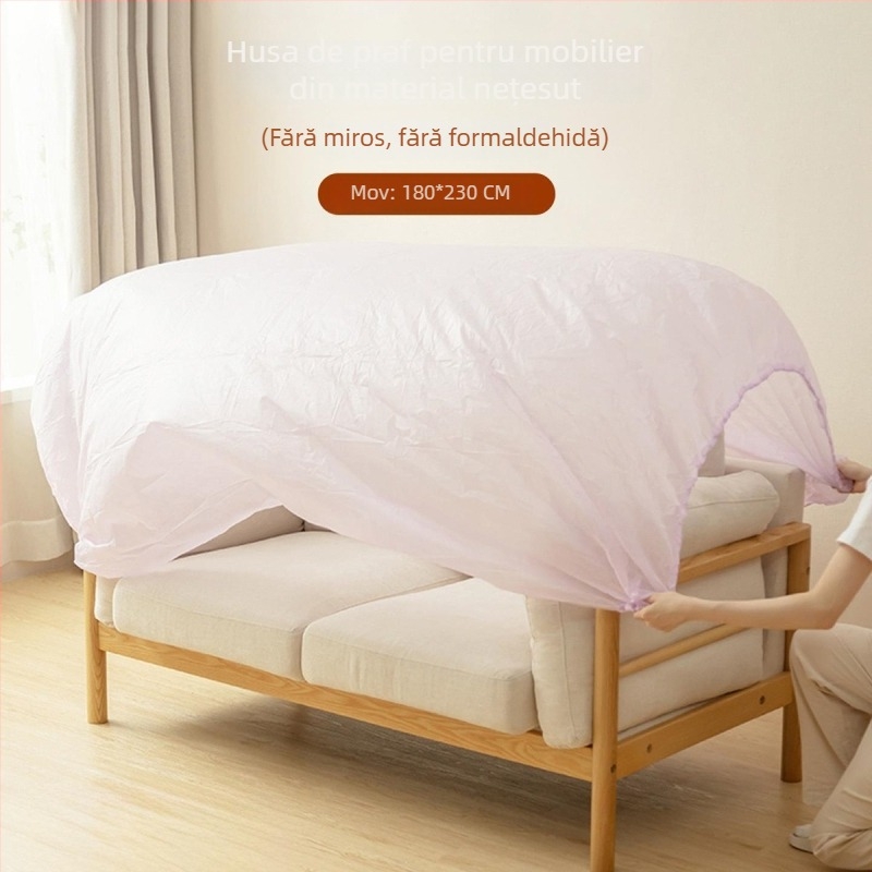 Husă de praf pentru mobilier și pat – material nețesut, respirabil, acoperire completă, folie de protecție de unică folosință, procesare personalizată, stil japonez
