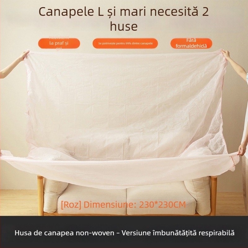 Husă de praf pentru mobilier și pat – material nețesut, respirabil, acoperire completă, folie de protecție de unică folosință, procesare personalizată, stil japonez