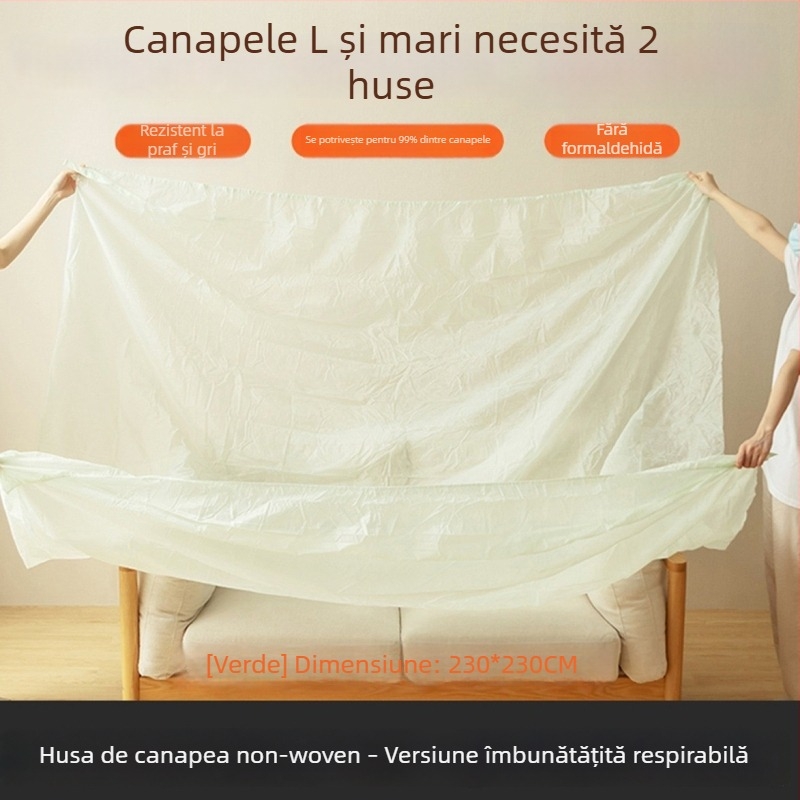 Husă de praf pentru mobilier și pat – material nețesut, respirabil, acoperire completă, folie de protecție de unică folosință, procesare personalizată, stil japonez