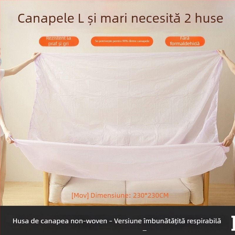Husă de praf pentru mobilier și pat – material nețesut, respirabil, acoperire completă, folie de protecție de unică folosință, procesare personalizată, stil japonez