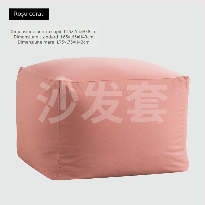 Husă pentru canapea în stil Muji Japonez, țesătură 100% poliester, lavabilă și detașabilă, pentru canapele modulare, model 38545425181