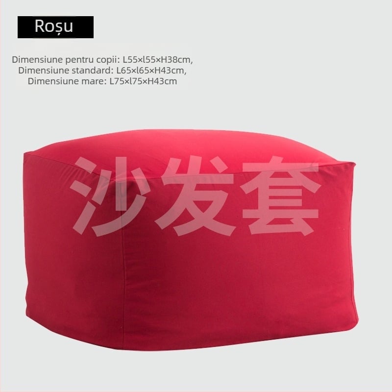 Husă pentru canapea în stil Muji Japonez, țesătură 100% poliester, lavabilă și detașabilă, pentru canapele modulare, model 38545425181