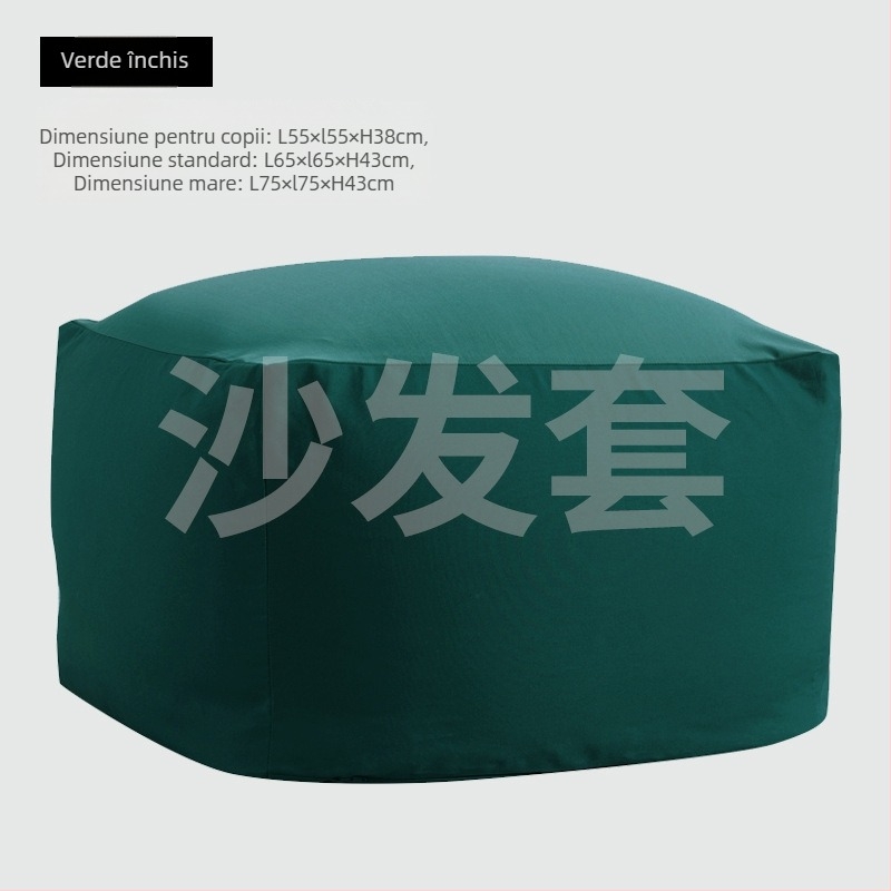 Husă pentru canapea în stil Muji Japonez, țesătură 100% poliester, lavabilă și detașabilă, pentru canapele modulare, model 38545425181