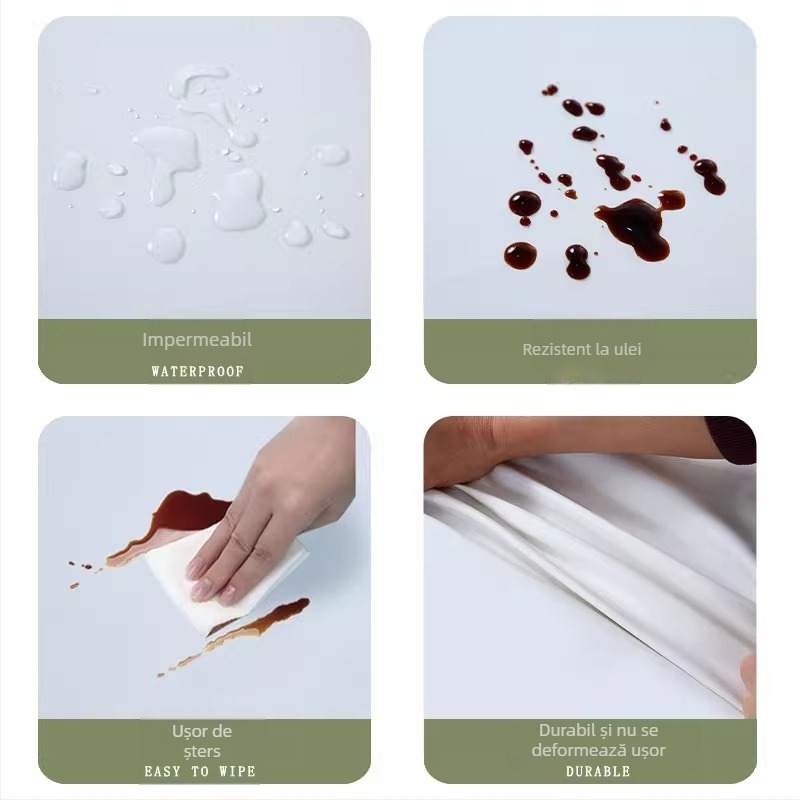 Față de masă PVC pentru dulapul TV – impermeabilă, rezistentă la praf, rezistentă la ulei, dreptunghiulară