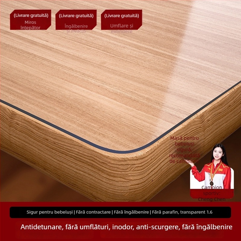 Față de masă pătrată, cu model grilă, anti-încrețire, din fibră elastică de poliuretan (spandex)