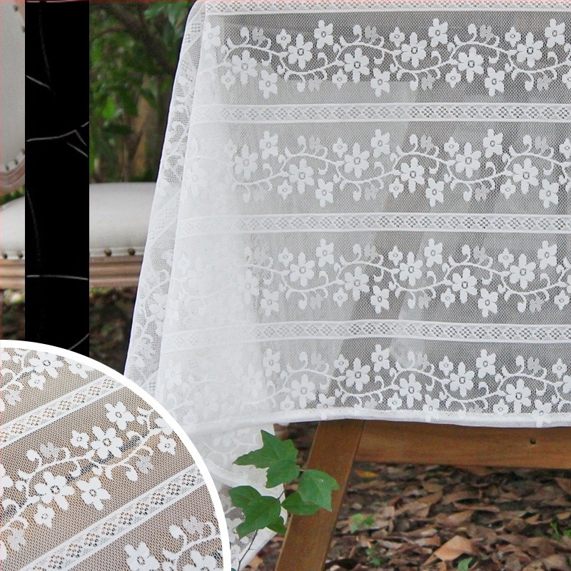 Față de masă, Yuro, stil francez, model floral, poliester