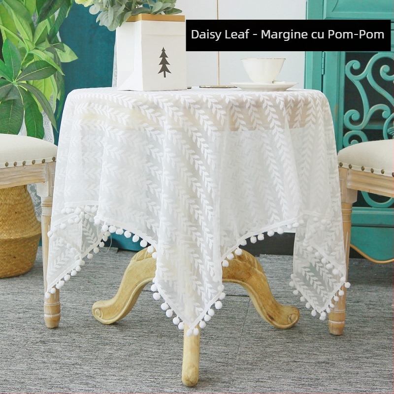 Față de masă, Yuro, stil francez, model floral, poliester