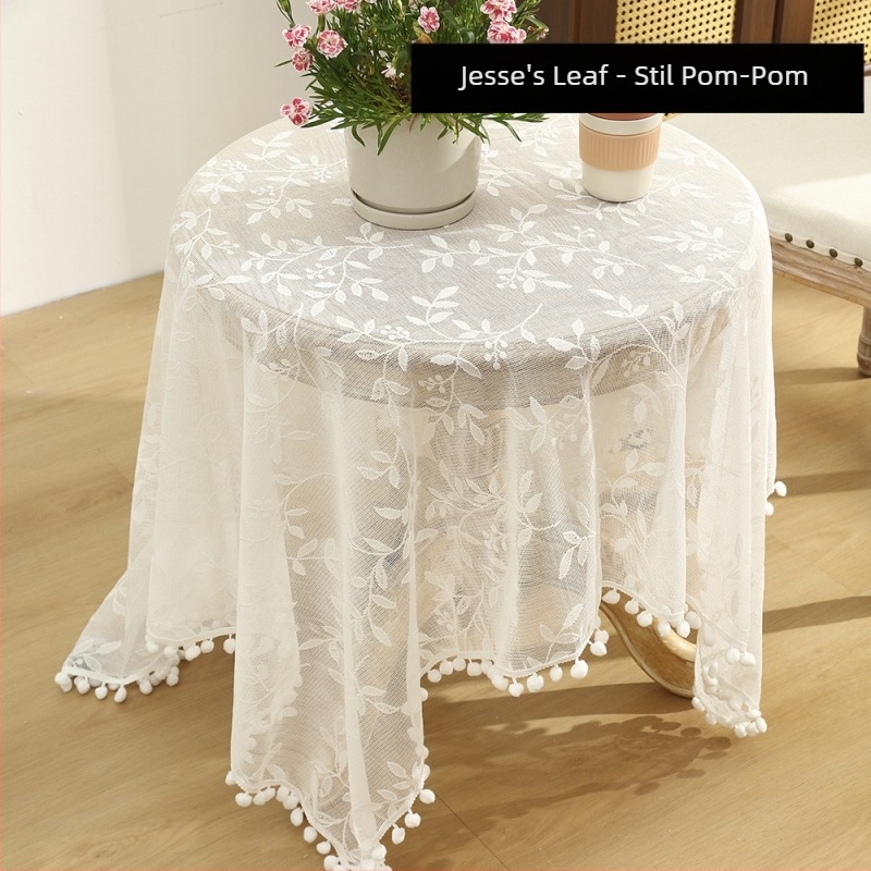 Față de masă, Yuro, stil francez, model floral, poliester