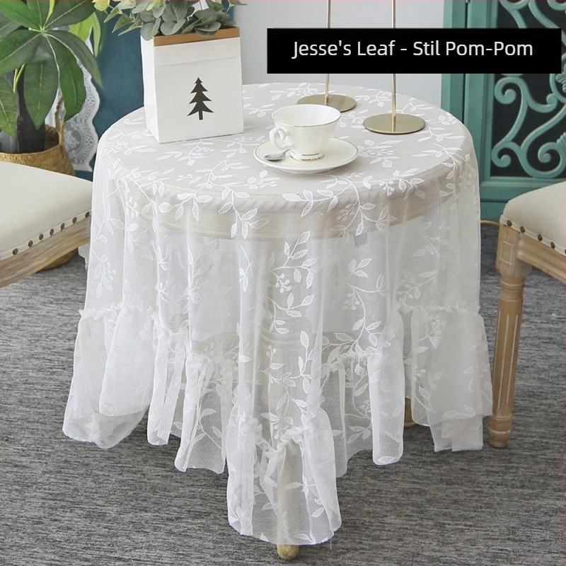 Față de masă, Yuro, stil francez, model floral, poliester