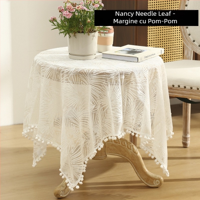 Față de masă, Yuro, stil francez, model floral, poliester