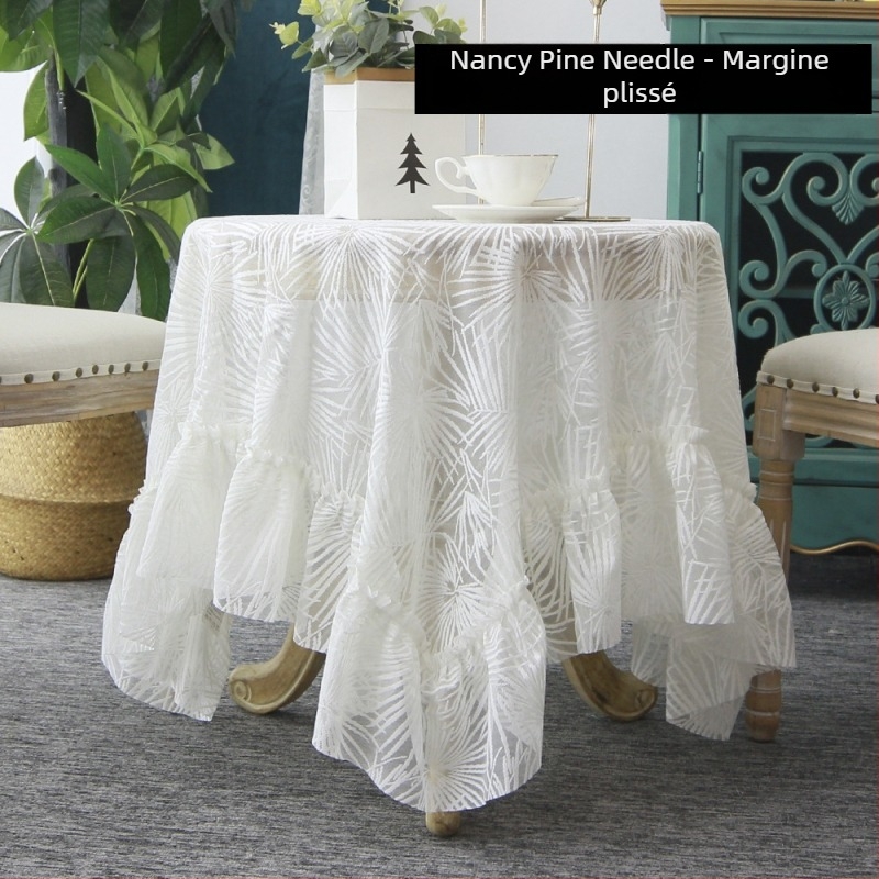 Față de masă, Yuro, stil francez, model floral, poliester