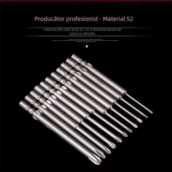 Bit magnetic pentru șurubelniță electrică Philips PH0, ax de 4 mm