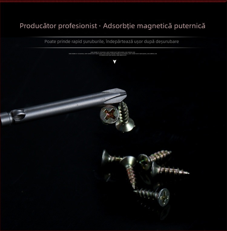 Bit magnetic pentru șurubelniță electrică Philips PH0, ax de 4 mm