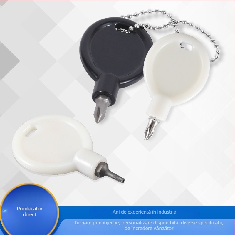 Șurubelniță mini în formă de cheie, oțel unelte S2, neizolat, ne-magnetic, greutate 0,2