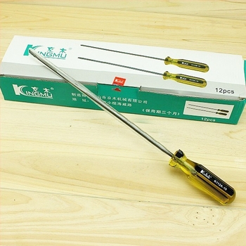 Kyomu K112A șurubelniță de reparații, cap plat, izolată și magnetică, oțel crom-vanadiu, mâner din rășină