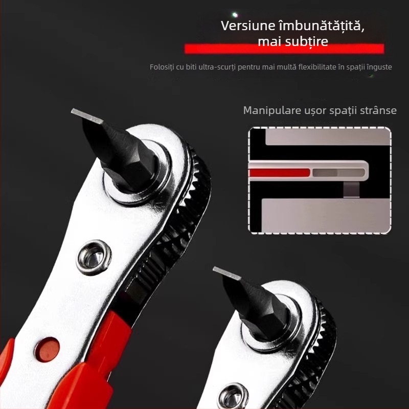 Set de șurubelnițe cu margine dreaptă, magnetice, cu biți scurți încrucișați și plat, cuplu maxim 25 N·m, lamă din oțel carbon, magnetizate, izolate