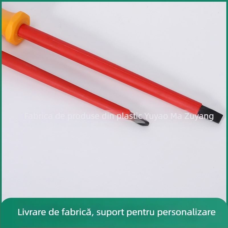 Set de șurubelnițe izolate VDE – Philips și șurubelniță cu cap plat, vârfuri magnetice, oțel S2